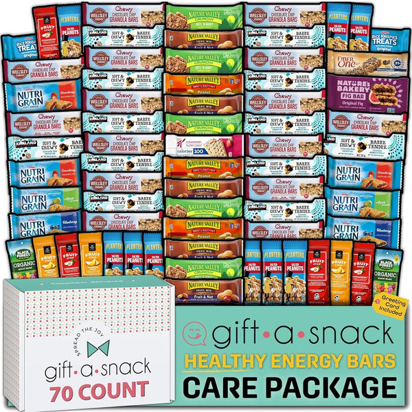 Healthy Gift A Snack (70 Count) Bar Snack Box