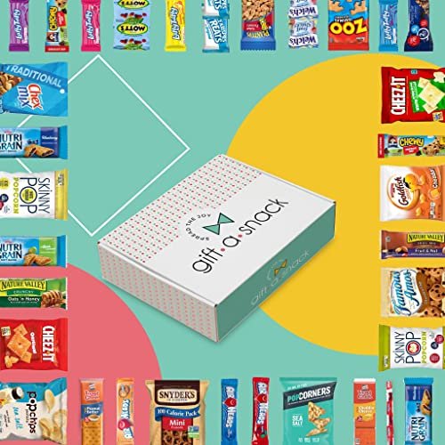 Christmas Pre-filled Holiday Snack Box + Greeting Card (45 Count)