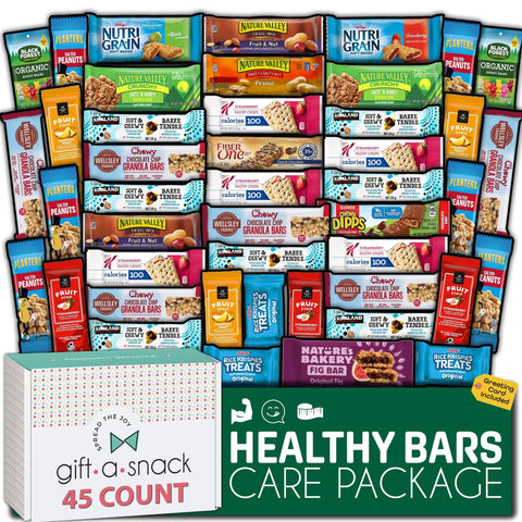 Healthy Gift A Snack Bars Snack Box (45 Count)