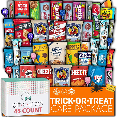 Gift A Snack Halloween Snack Box  (45 Count)