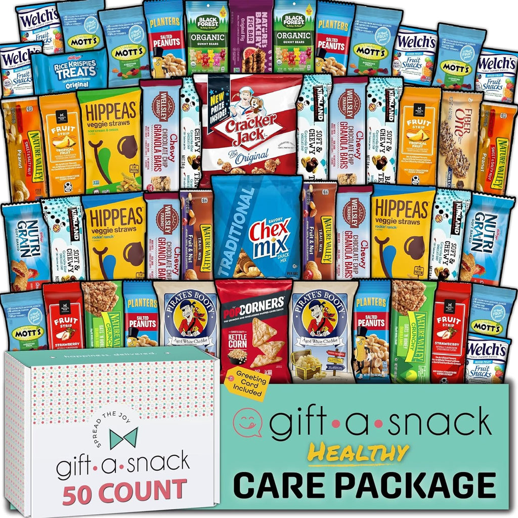  SCHOOLHOUSE SNACKS - Snacks for Kids (50 Count), Snack Box  for Kids with American Snack Assortment