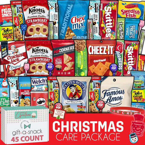 Holiday Christmas Snack Box (45 Count)